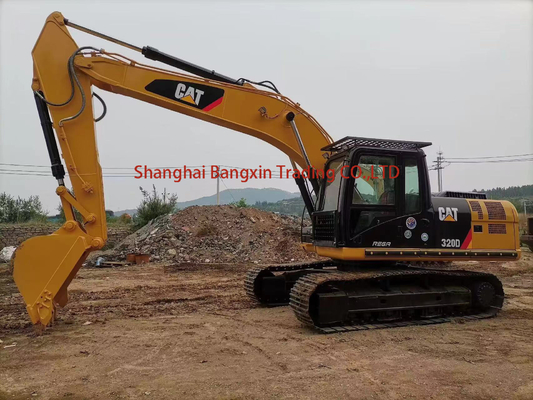 Original Hydraulic Cylinder Used Cat 320D Excavator in Shanghai 20000 KG Machine Weight